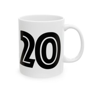 65216-403.jpg Classic # 20 White Mug (11oz)