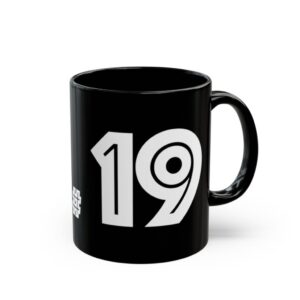 Classic # 19 Black Mug (11oz)