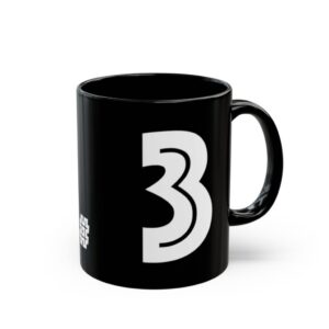 65217-352.jpg Classic # 3 Black Mug (11oz)
